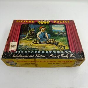 Vintage 1957 TUCO Picture Puzzle Thick 300 piece Series 4900 - 49